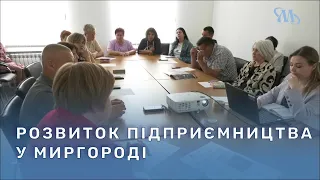 Представники бізнесу Миргорода взяли участь у засіданні координаційної ради розвитку підприємництва