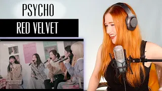 VOICE COACH REACTS | Red Velvet... PSYCHO. Guys... they have a snow fairy.