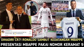 DIHADIRI CR7❗Ronaldo Sambut Kedatangan Mbappe Di Real Madrid😍Presentasi Mbappe Pakai Nomor 9🔥