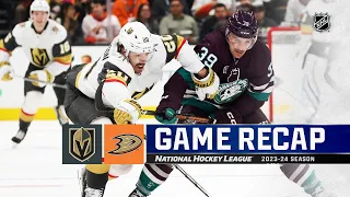 Golden Knights @ Ducks 12/27 | NHL Highlights 2023