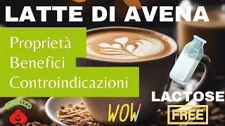 LATTE DI AVENA 😱☕ La Bevanda MAGICA che Sta CAMBIANDO LA VITA a Tutti❗ Benefici e Controindicazioni⛔