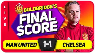 GOLDBRIDGE! MANCHESTER UNITED 1-1 CHELSEA Match Reaction