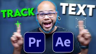 Motion Track Text To An Object - 3 Methods in Premiere Pro and After Effects