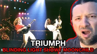 TRIUMPH Blinding Light Show - Moonchild | REACTION