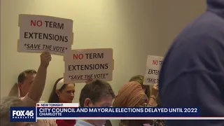 Charlotte City Council votes to postpone local elections until 2022