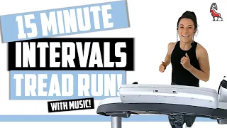 15 MINUTE INTERVAL RUN | Treadmill Follow Along! #IBXRunning