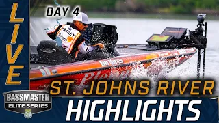 Highlights: Day 4 Bassmaster action at St. Johns River