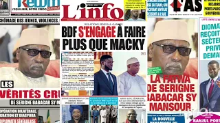 Tivaouane : Les Vérités Crues De Serigne Babacar Sy Mansour /Diomaye s'engage à Faire Plus que Macky