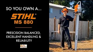 The STIHL MS 880 Magnum® Brings It