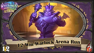 Big Demons Big Wins 12 Win Warlock Hearthstone Arena Run
