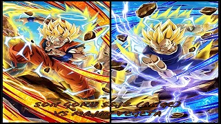 Son Goku SSJ2 (ange) VS Majin Vegeta VOSTFR FULL FIGHT