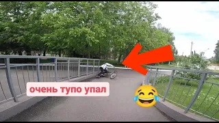 24 часа на ФРИКОСТЕРЕ / трюки в СТРИТУ с угарными падениями / GoPro