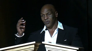 Mike Tyson Presents Muhammad Ali's Induction Into Nevada Boxing Hall of Fame 2015 (Full Speech)