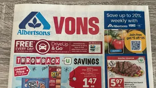 Albertsons/Vons/Safeway Coupon Ad Scan | 5/1 - 5/7 | May 1 2024