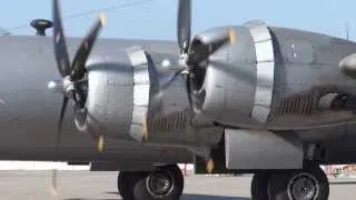 B-29 SuperFortress  Engine Start / Maintenance Check Flight