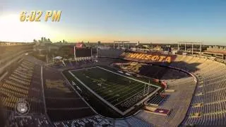 Vikings-Gophers Time Lapse: 48 Hours of Minnesota Football Gameday