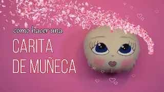 Cómo pintar una carita de muñeca