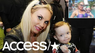 Coco Austin & Her Daughter Chanel Rock Matching Bikinis On Bahamas Vacation With Ice-T | Access