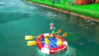 Super Mario Party - River Survival (Mario, Luigi, Peach & Daisy) | MarioGamers