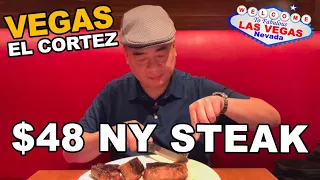 Siegel’s 1941 Most Expensive Menu Item! The $48 "New York Steak Strip" El Cortez, Las Vegas