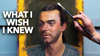 How to Paint a Portrait Using Photo Reference!
