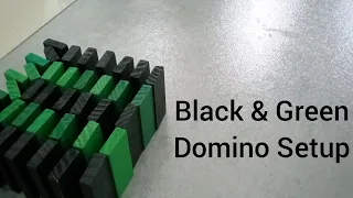 Black & Green Domino Setup #dominowars2024 #dominowars2024round2