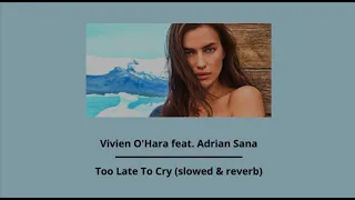 Vivien O'Hara feat. Adrian Sana - Too Late To Cry (slowed & reverb)