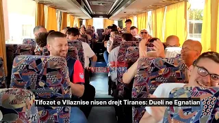 Tifozët shkodranë drejt Tiranës, mbështetje skuadrës së zemrës. Vllaznia-Egnatia Final 4-Air Albania