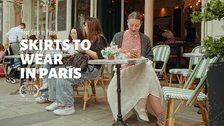 How to Style Skirts Like a Parisian Girl in 2024