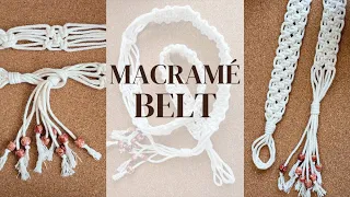 Macrame Belt | Easy Macrame | Macrame Craft