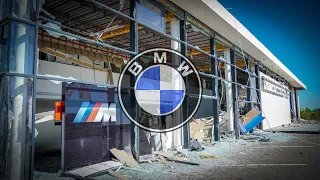 Что осталось от салона BMW в Харькове