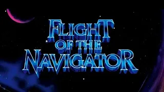 Flight of the Navigator 1986 Trailer KID takes over ALIEN SHIP AWESOME 80's