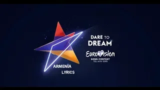 Walking Out - Srbuk, Eurovision 2019  Armenia lyrics