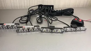 Стробоскопы в решетку Led 428 белый 12 В.