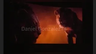 Simba vs scar/ scars death 2019 and 1994 version