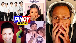 American Reacts To FILIPINOS who made PINOYS PROUD #1