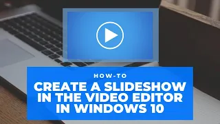Create a photo slideshow in the Video editor in Windows 10