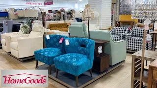 HOMEGOODS (4 DIFFERENT STORES) FURNITURE SOFAS ARMCHAIRS SHOP WITH ME SHOPPING STORE WALK THROUGH