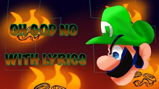 OH GOD NO with lyrics |Friday Night Funkin’: Mario’s Madness V2