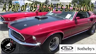 1969 Mach 1 Ford Mustang's at RM Sotheby's Santa Monica Auction 2017 Mustang Connection