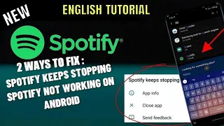 Spotify Keeps Stopping Android || Why Is Spotify Not Working On My Phone Android [Fixed]