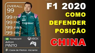 F1 2020 DICAS COMO DEFENDER E CONTRA ATACAR VAGAS PARA  XBOX NESTA QUARTA 22H