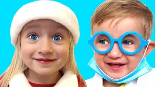 Christmas Boo Boo Song + more Children's Songs by Katya and Dima