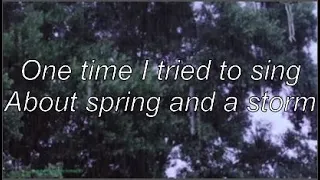 Tally Hall - Spring and a storm (LYRICS)