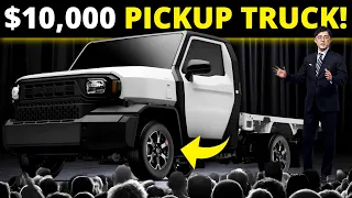 Toyota REVEALS A $10,000 Pickup Truck!
