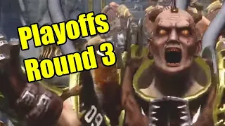 Crendorian Blood Bowl League Season 8 - PLAYOFFS Round 3: Dark Elves vs Nurgle