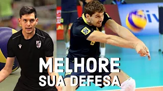 Como defender no voleibol