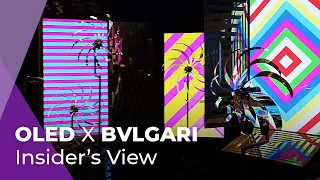 〈BVLGARI Colors〉 exhibition (Insider’s View) | OLED X BVLGARI