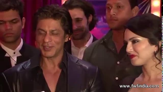 Shahrukh Khan Unveils his Own "jackpot" at the Premiere of jackpot movie With Sunny Leone.
