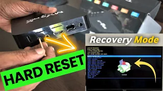 Como hacer un RESET de FABRICA en un TV BOX | Hard Reset